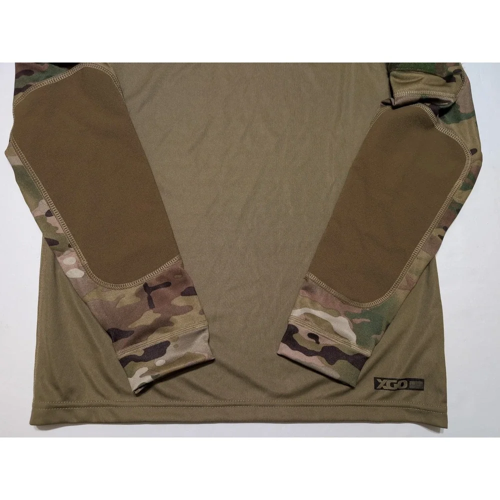 XGO Talon DBL 3 Performance Defense Base Layer Zip Combat Shirt Made USA Small S